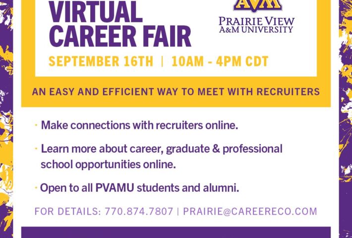 PVAMU Fall 2021 Virtual Career Fair