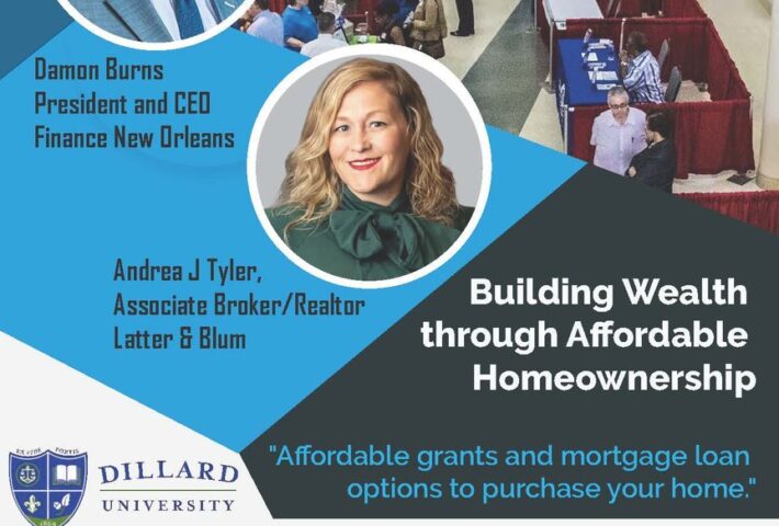 Dillard University Presents: Pathway to Homeownership – Purchasing Real Estate – Grants, Mortgage Loans